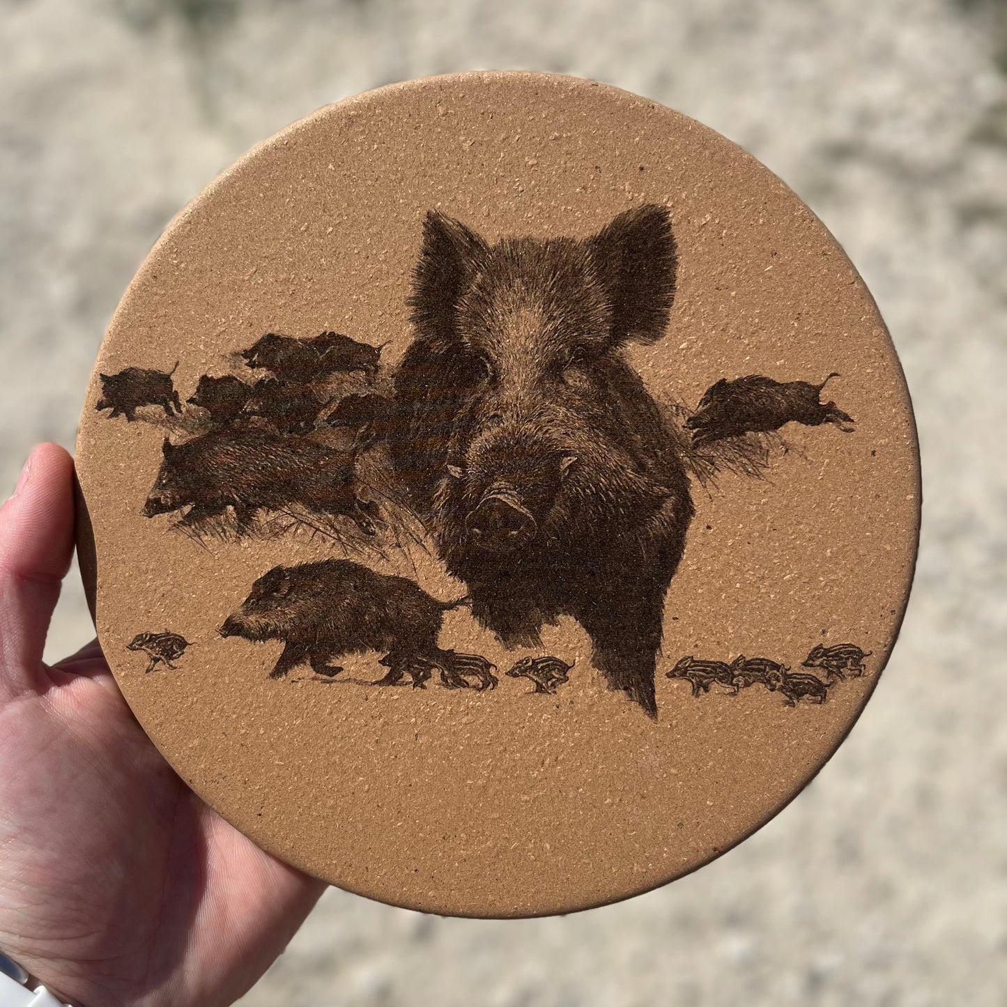 Dessous de Plat "Chasse"