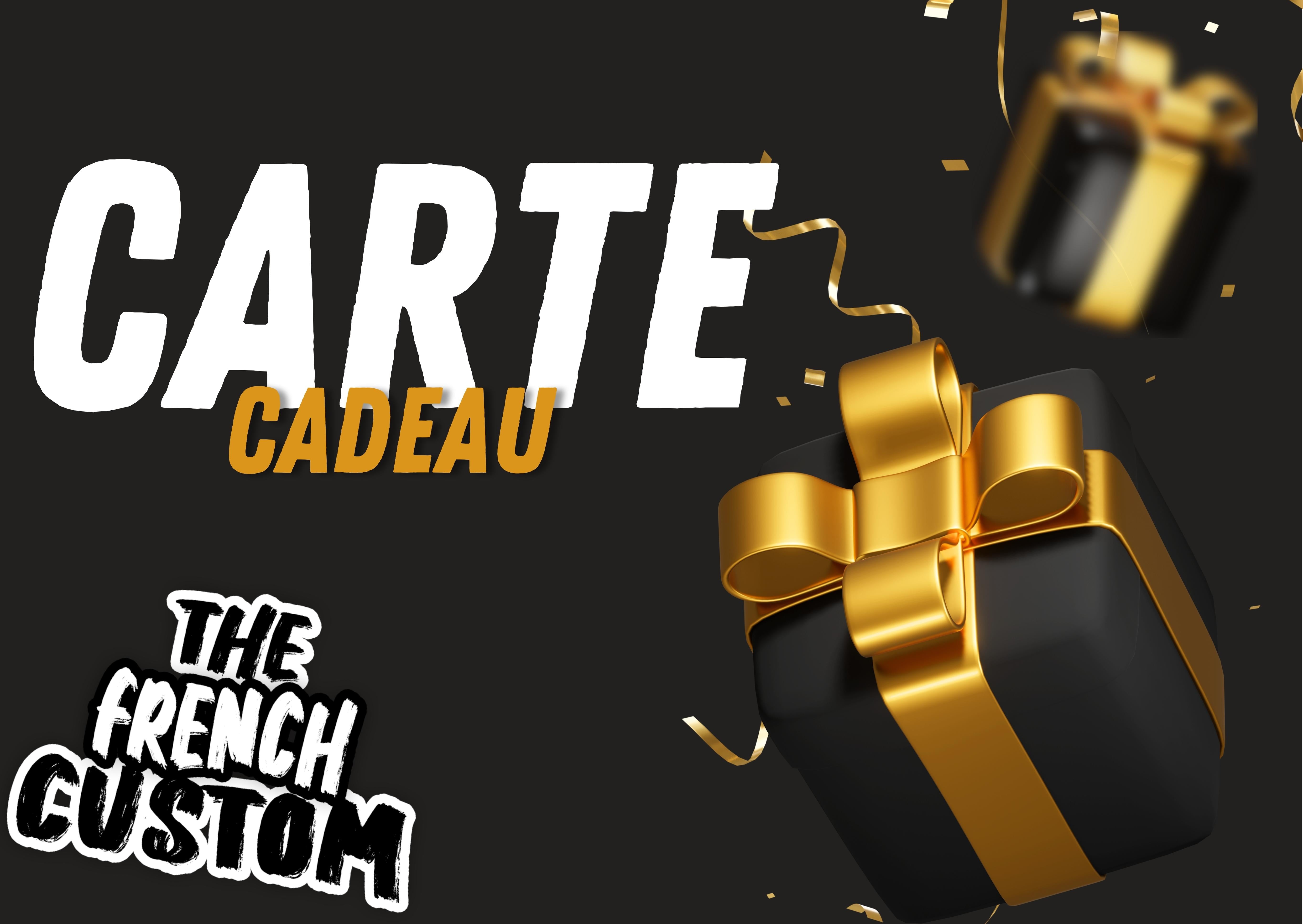 Carte-Cadeau 🎁 ( Montant modifiable )