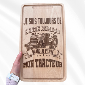 Planche à découper "Tracteur"