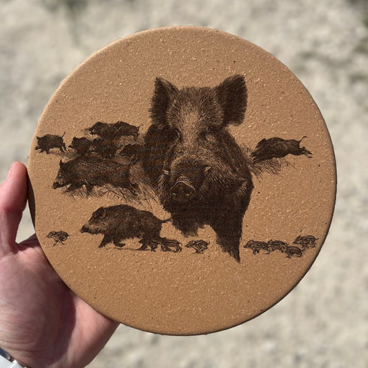 Dessous de Plat "Chasse"